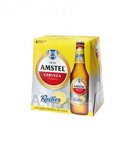 Amstel-Radler-Citron-de la Bière-Packs de 6 Bouteilles-x-250-ml-Total-15L-0