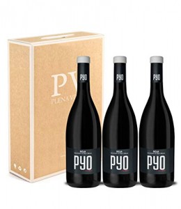 Vin Rouge-vin de la Rioja Crianza-de-18-mois-au-baril-Cas-Pack de 3 bouteilles-PYO-75cl-0